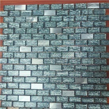 Rozsdamentes acél üvegmozaik Backsplash